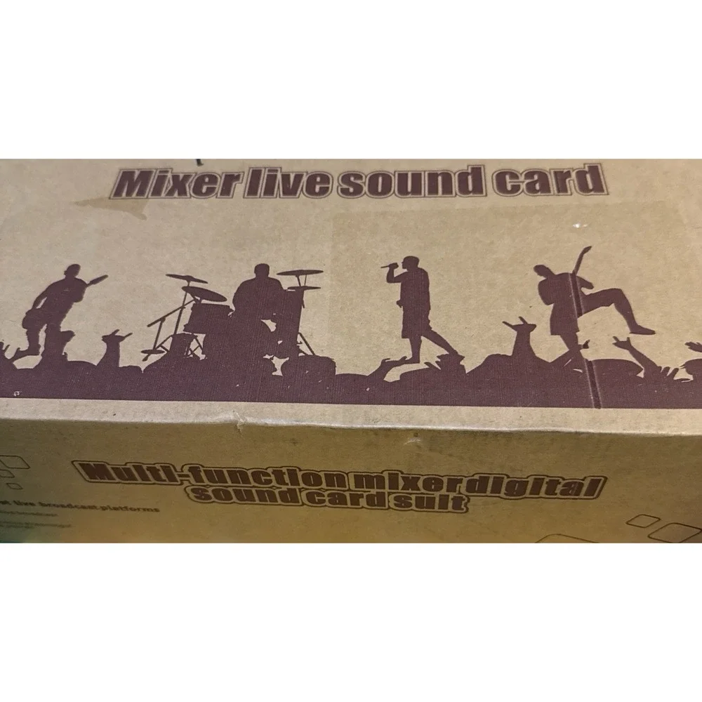 Brand New Live Sound Card Mixer – Streaming, Karaoke, Content Creating